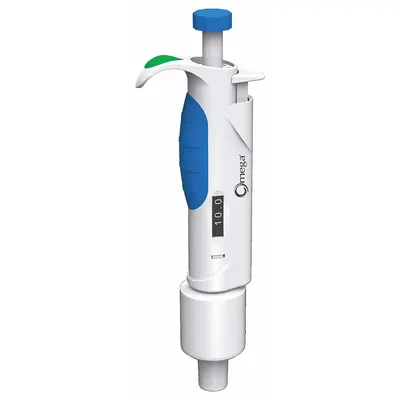 COLE PARMER Single-Channel Pipettor: 1 Channels, 5,000 ul Capacity - Max - Single Channel Pipetters