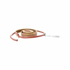 Silicone rubber heating tape for controlled surface heating of glass or metal pipes and vessels. Chemical resistant, grounded, with no backing. Requires an external controller (not included). Maximum operating temperature 232°C.