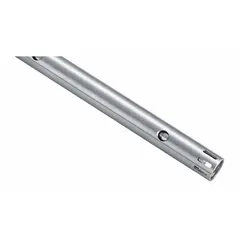 This dispersing tool is designed for use with IKA model 0003720001. It is used for mixing, emulsifying, and dispersing solids into liquids in laboratory and industrial processes to achieve uniform particle size reduction and stable suspensions.