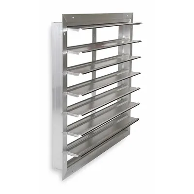 Dayton Wall-Mount Backdraft Damper - Wall-Mount Backdraft Dampers