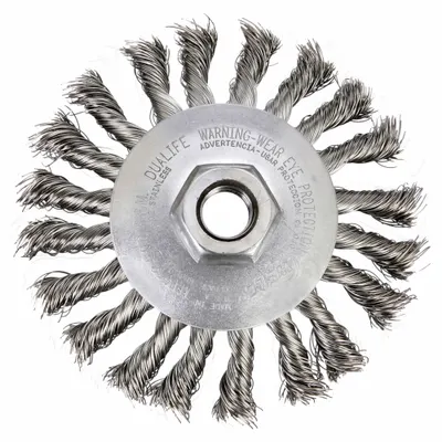 WEILER Heavy Corner-Cleaning Brush for Stainless Steel - Heavy Corner-Cleaning Brushes for Stainless Steel