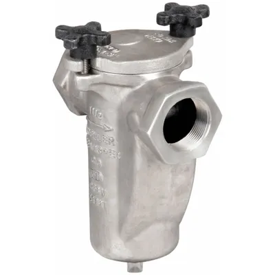 MUELLER STEAM SPECIALTY 2 125 SS screwed Stainless Steel Basket Strainer - Stainless Steel Basket Strainers