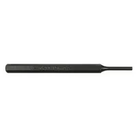 Pin Punch: 5/32 in Tip Dia, 5/16 in Shank Wd, 1 1/4 in Taper Lg, 5 in Overall Lg, Hexagon, Steel (MPN 21003)