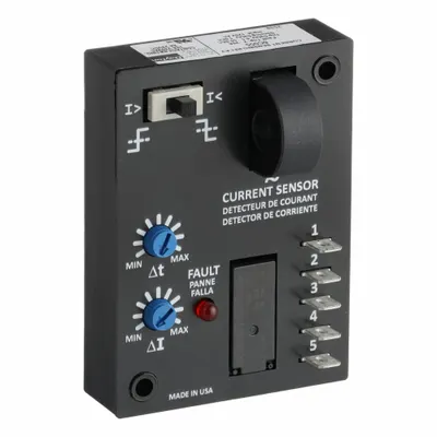 Dayton Adjustable Current Sensing Relay: Surface Mounted, 10 A Current Rating - Surface-Mounted Relays