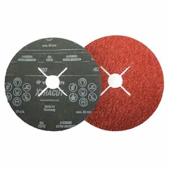 General purpose cut-off wheel for carbon and stainless steel. Type 1 design for angle grinders. 8" diameter, 1/16" thickness, 5/8" arbor. 30 grit. Supplied in a 25-pack.