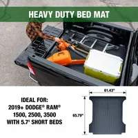 Truck Bed Mat: Rubber, Insert Installation Method, 61 in Lg, 66 in Wd (MPN TM665BAGGED)