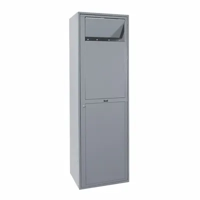 HALLOWELL Louvered Metal Wardrobe Locker - Louvered Metal Wardrobe Lockers