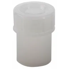 APPROVED VENDOR 30 mL LDPE Storage Vial, 35 mm Body Dia, Non-Sterile, Round Bottom, Self-Standing, with External-Thread Closure