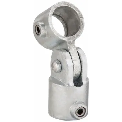 OEM Structural Pipe Fitting: Single-Swivel Socket, Single-Swivel Socket, 1 in For Pipe Size - Cast Iron Crosses & Tees