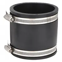 FERNCO Flexible Pipe Straight: PVC, For 3/4 in Pipe, Copper/Iron/PVC/Steel, 2 3/8 in Overall Lg (MPN 1056-075)