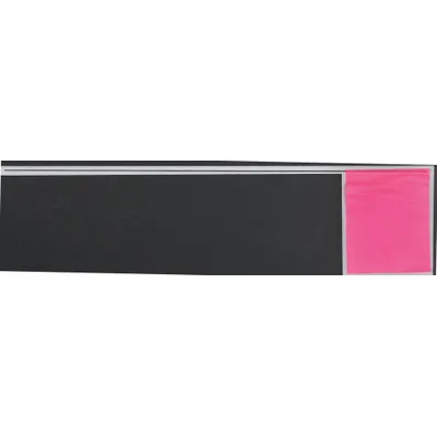 PRESCO PRODUCTS Marking Flag: 4 in x 5 in Flag Size (HxW), 36 in Staff Ht, Fluorescent Pink - Plain Marking Flags with Wire Staff