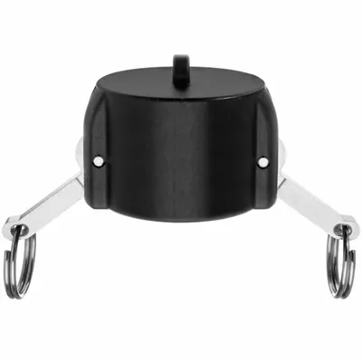 USA INDUSTRIALS Polypropylene Cam and Groove Fittings: 1 in Coupling Size - Type DC Polypropylene Cam & Groove Dust Caps