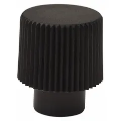 Knob for manual adjustment on HVACR equipment such as valves, dampers, or thermostats. Used to set temperature, pressure, or flow in commercial and industrial heating, ventilation, air conditioning, and refrigeration systems.
