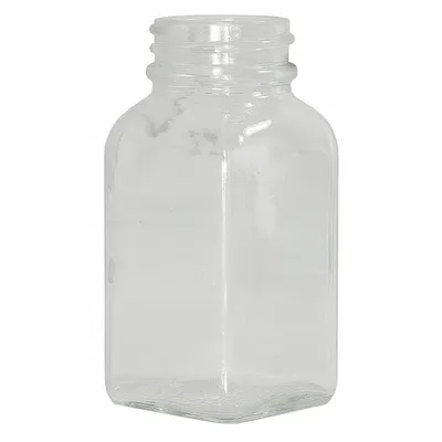 QORPAK Mixing/Storage/Sampling Bottle: 30 mL, 33-400, No Closure, No Closure, Colorless - Rectangular Glass Lab Bottles
