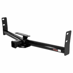 This Class III trailer hitch is designed for the Pontiac Torrent and requires no drilling for installation. Constructed from carbon steel with a powder-coated finish, it supports a gross trailer weight capacity of 3,500 lb and a gross vehicle weight capacity of 3,500 lb. Suitable for towing trailers, boats, or campers within the rated capacity.