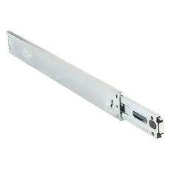 Ball bearing drawer slides for cabinet drawers in industrial and commercial settings. Provide smooth extension for storage applications in workshops, warehouses, and manufacturing facilities. Mounting hardware not included.