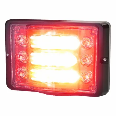 CODE 3 Warning Light: Emergency Vehicle Area Light, Blue/Red, Clear, LED - Emergency Vehicle Area Lighting
