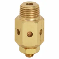 Exhaust Port Flow Control: Screwdriver Adjuster, 1/8 in Male NPT, 300 psi Max
