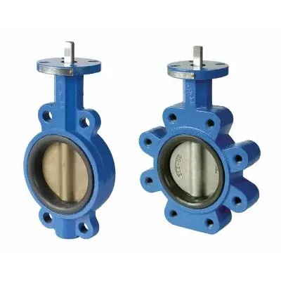 ABZ VALVES Butterfly Valves: 12 in Pipe Size, 200 psi Max. Pressure (CWP), Wafer - Ductile Iron General-Service Butterfly Valves