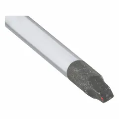 General purpose square screwdriver with #3 tip size. 4-inch shank length and 8-inch overall length. Used for turning square-drive fasteners in maintenance, assembly, and repair tasks.