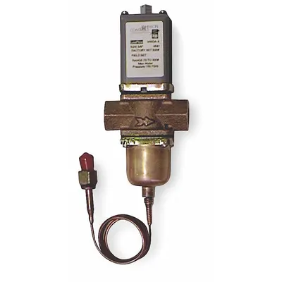 JOHNSON CONTROLS Pressure Regulating Valve: Pressure, Two-Way, 45 gpm Max. - Pressure-Actuated Water Regulating Valves