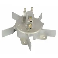 Replacement burner head assembly for HVACR systems. Used in commercial and industrial burners to mix fuel and air for combustion. Commonly applied in furnaces, boilers, and process heaters.