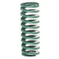 Die Spring: Alloy Steel/Bronze, Cylindrical Shape, Closed, Ground End, 2 1/64 in Lng, 3 PK (MPN 303708D)