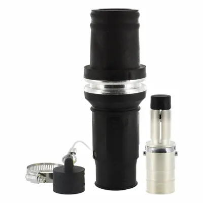 LEVITON Single Pole Inline: Male, Black, 1000V AC, 1,009 A, Crimp Tube Termination - Plugs with Crimp Tube Terminations