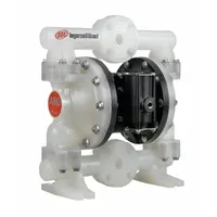 ARO Double Diaphragm Pump: Polypropylene Body, 1 in, Flange Connection, 53 gpm, 265 ft Max. Head (MPN PD10P-YPS-PAA)