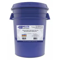 MILES LUBRICANTS QS Way Lube Heavy is a vertical and inclined way oil formulated for machine tool slideways. It provides high film strength and adhesion to prevent stick-slip and wear. Supplied in a 5-gallon pail with ISO Viscosity Grade 220 and SAE Viscosity Grade 50
