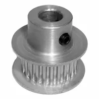 DAYTON Timing Pulley: Modified Curvilinear, Fixed, For GT Timing Belt Section, For 6 mm Belt Wd (MPN 56-2P06-6FA3)