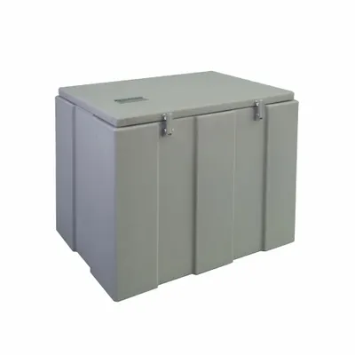 THERMOSAFE Insulated Shipping Container: 22 7/8 in x 13 1/2 in x 21 in, 2 in Insert Wall Thick - Insulated Plastic Shipping Containers