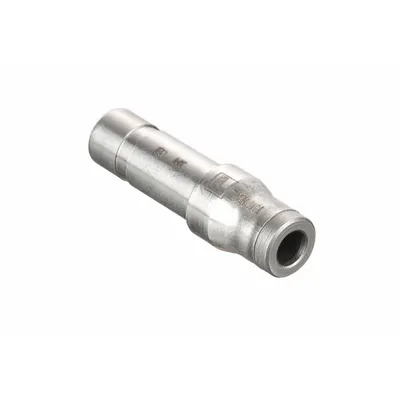 LEGRIS Push-Fit Adapter Fitting: 8 mm OD x 10 mm OD Size, Push-to-Connect x Push-to-Connect - Stainless Steel Tube Fittings