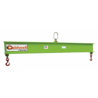 CALDWELL Lifting Beam: Lifting Beam, 2,000 lb Working Load Limit, Fixed, 72 in Overall Lg - Lifting Beams