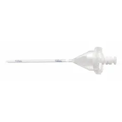 Non-sterile pipette tip made from biomedical grade plastic. Clear, individually wrapped, with a 0.1 mL capacity and no filter. Designed for use with Eppendorf pipettors. Suitable for general liquid handling tasks such as sample preparation, reagent transfer, and serial dilutions.