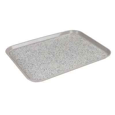 CARLISLE DINEX Tray: 18 in Overall Lg, 14 in Overall Wd, Latte, 1 Compartments - Meal Trays for Healthcare Facilities