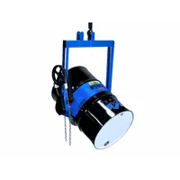 MORSE Drum Lifter: For 55 gal Drum Capacity, Pull Chain Tilt, Metal, 1,500 lb Wt Capacity, Body (MPN 185A-HD)