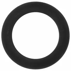 Red silicone gasket for 1-1/2 in cam and groove couplings. Outside diameter 2-3/16 in, thickness 0.25 in. Pack of 5. Not metal detectable. Creates a leak-proof seal in food processing, dairy, beverage, and pharmaceutical lines.