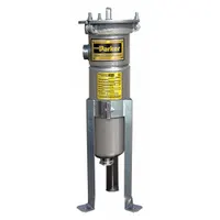 PARKER Bag Filter Housing: 304 Stainless Steel, Bag Trade Size 1, 2 in, NPT, 80 gpm, 175 psi (MPN CBG1S2T)