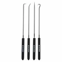 ULLMAN Hook/Pick Set: Steel, Angle/Hook/Straight, 45° Angle/90° Angle/Hook/Straight Tip (MPN CHP4-L)