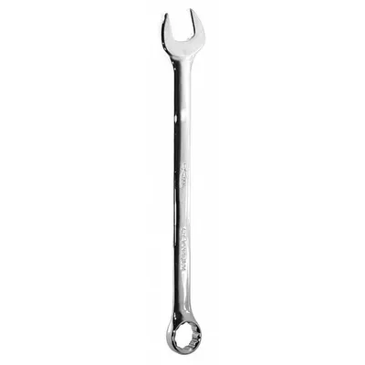 KTI Combination Wrench: Alloy Steel, Chrome, 32 mm Head Size, 16 7/8 in Overall Lg - Metric 12-Point Combination Wrenches