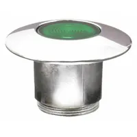 SIEMENS Mushroom Head: 30 mm Panel Size, Illuminated, Metallic, Green (MPN 52RB3H3)