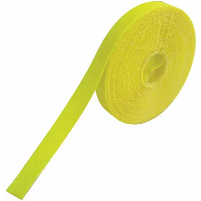 RIP-TIE Hook-and-Loop Cable Tie Roll: 75 ft Lg, 1 in Wd, 38 lb Tensile Strength - Cut to Length Hook-and-Loop Cable Tie Rolls