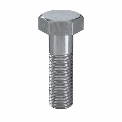 LINDSTROM Hex Head Cap Screw: Steel, Class 8.8, Zinc Plated, M12, Metric, 40 mm lg - Class 8.8 Steel Hex Head Cap Screws