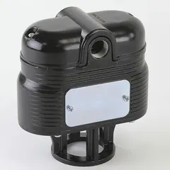 Electrical switch for use in HVACR pumps, valves, and tubing systems. Compatible with manufacturer part number 110800. Suitable for controlling or monitoring fluid flow and system operation in commercial and industrial heating, ventilation, air conditioning, and refrigeration applications.