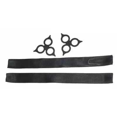 LOCKJAW Synthetic Shackle Kit: Soft Shackles, HMPE/Polyethylene, (2) Lock Rings/(2) Sleeves - Replacement Sleeves & Lock Rings for Synthetic Shackles