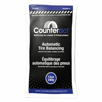 COUNTERACT Balancing Beads: Wheel Balancing Beads, Trucks, Glass, Blue