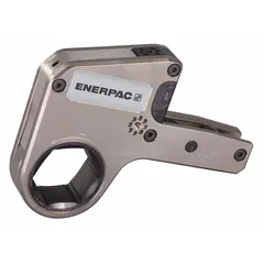 Steel hex-type torque wrench cassette for use with W Series Hydraulic Torque Wrench Drives. Delivers maximum torque of 20,785 N-m (15,330 ft-lb) and accepts hex fasteners up to 4 1/8 in. Suitable for industrial bolting applications requiring controlled torque.