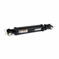 CHIEF Hydraulic Cylinder: 3 in Bore Dia., 12 in Stroke Lg, #8 SAE Port Size, 1 1/4 in Rod Dia. (MPN 211350)