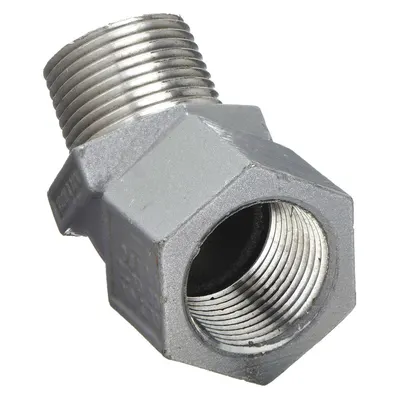 HUBBELL KILLARK Elbow, 45 Degrees: Aluminum, Powder Coated, 3/4 in Trade Size, Female to Male - 45° Elbows